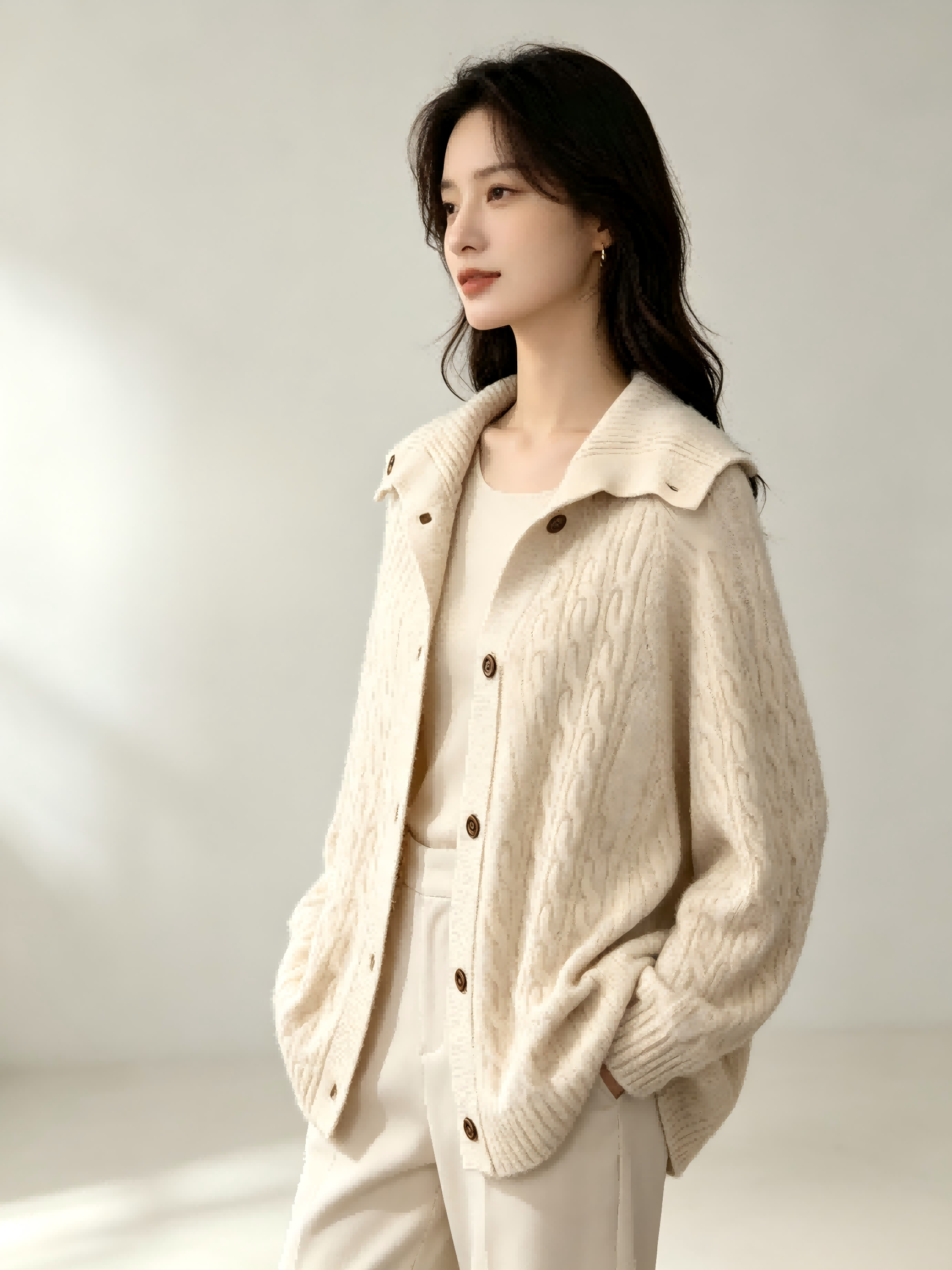 Cashmere cardigan