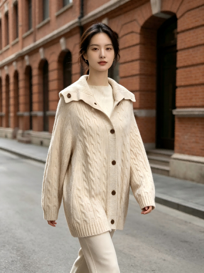 Cashmere cardigan