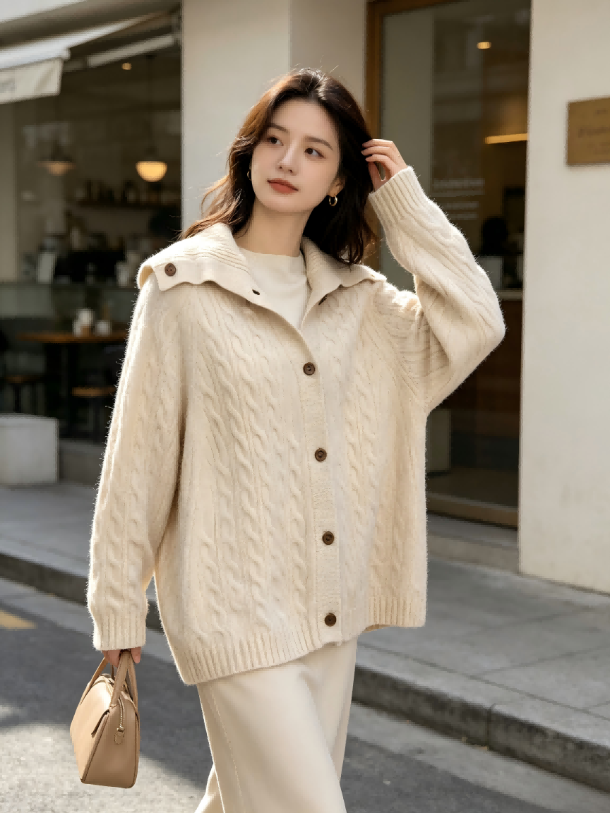 Cashmere cardigan