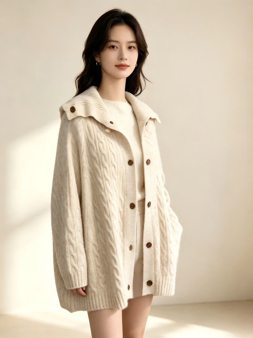 Cashmere cardigan